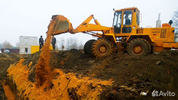 Услуги фронтального погрузчика