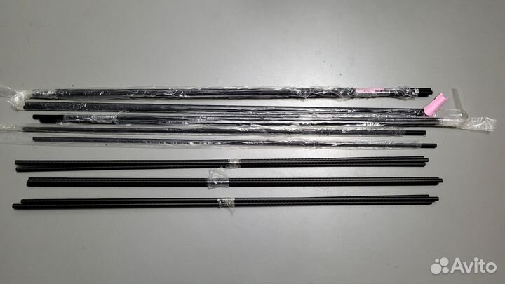 Карбоновые и стеклопластиковые трубки 10мм