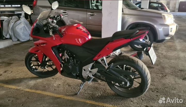 Honda cbr 400r 2015 пробег 17500