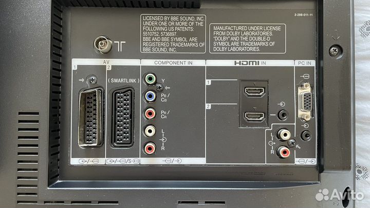 Телевизор sony bravia KDL-40S4000