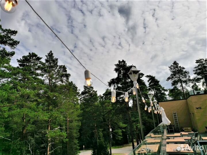 Ретро-гирлянда, шаг 50см