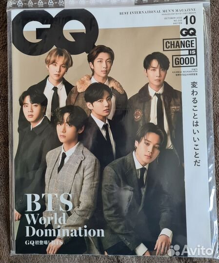 Журнал bts gq japan