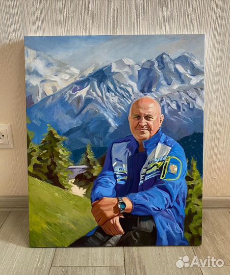 Портрет по фото на заказ от художника