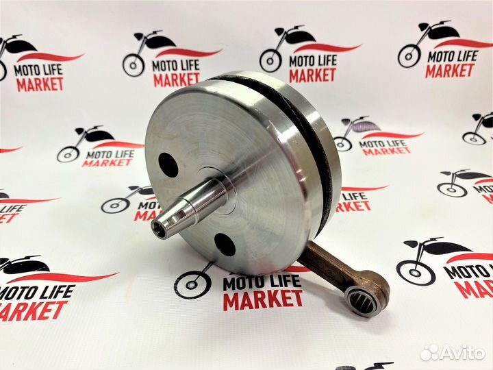 Коленвал Минск стар.обр тип А под 3 подш 304+1 кор