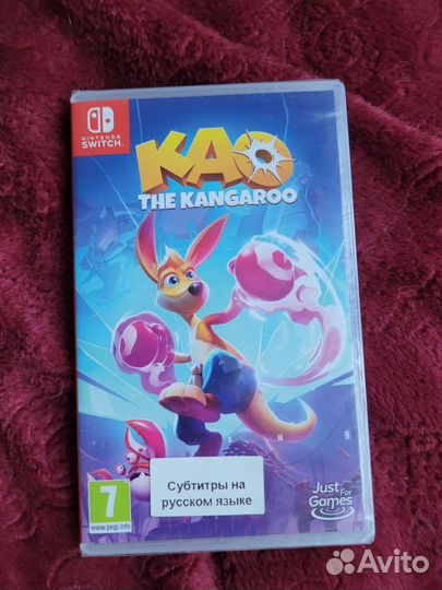 Kao the Kangaroo nintendo switch новая