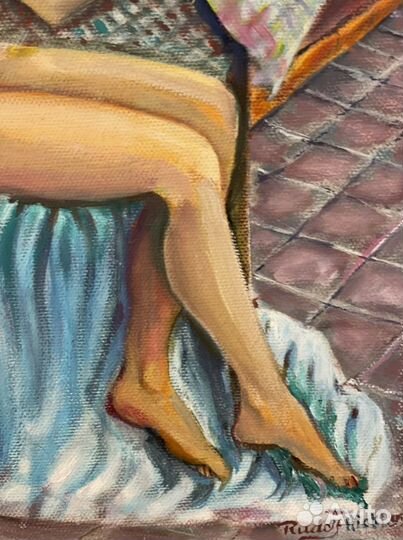 Картина обнаженная девушка