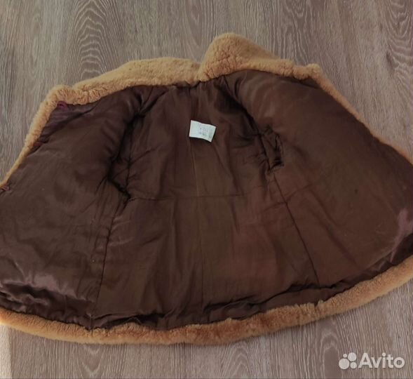 Шуба мутоновая СССР (1970-1973г) размер 86