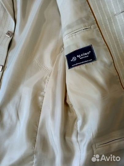 Костюм мужской классический светлый летний Турция