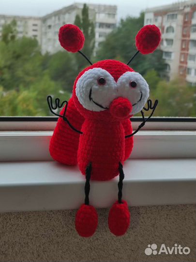 Игрушки ручной работы. Жук