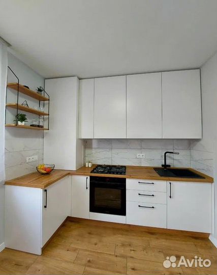 Цена за всю кухню. Кухня на заказ CN:020124