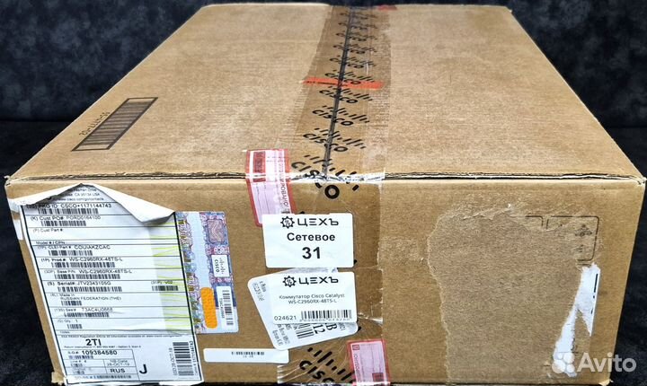 Совершенно новый коммутатор Cisco Catalyst WS-C296