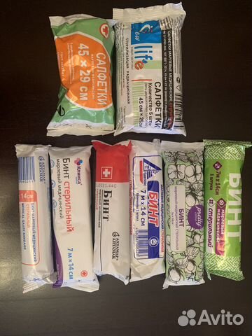 Бинт медицинский стерильные