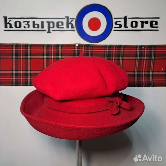 Винтажная шляпа Kangol & Graham Smith Made in UK