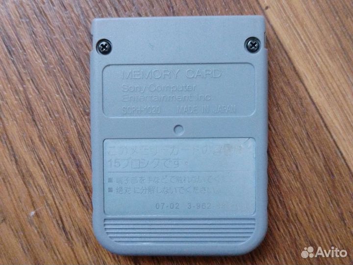 Карта памяти PS 1,PlayStation One
