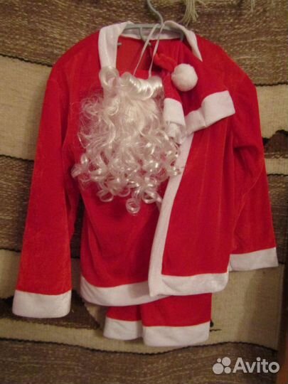 Деда Мороза костюм детский 5-6 лет