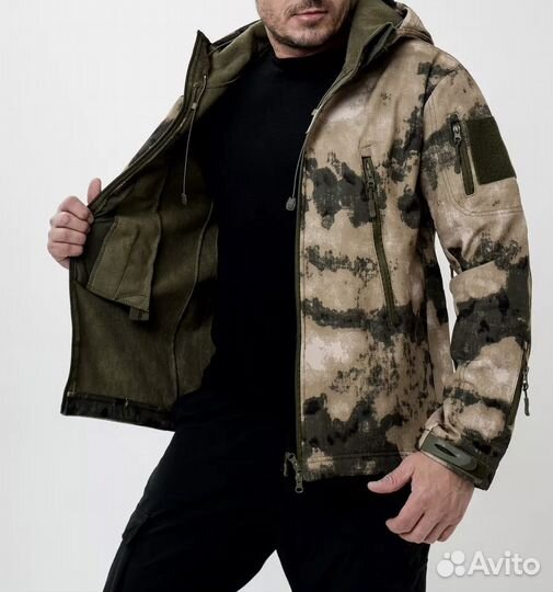 Куртка от дождя с флисом