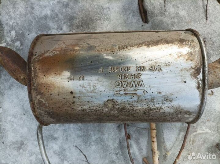 Резонатор Skoda Octavia 2 A5 1.6 BSE 2013