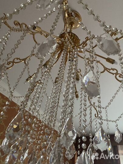 Люстра хрустальная