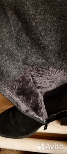 Сапоги зимние натуральные