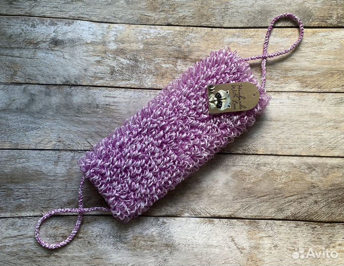 Мочалка ручной работы