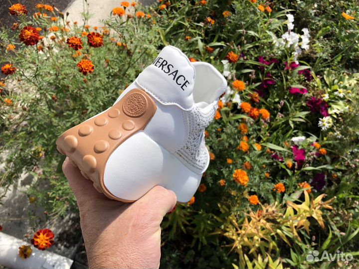 Versace кроссовки женские