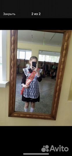 Школьная форма на выпускной. Два разных