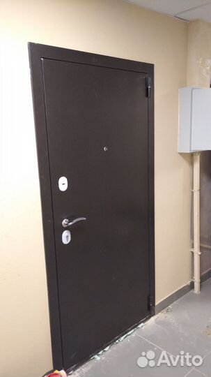 Дверь входная 7 см Серебро/Венге