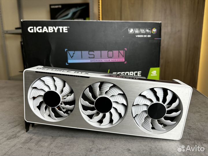 Видеокарта Gigabyte RTX 3070 Vision гарантия