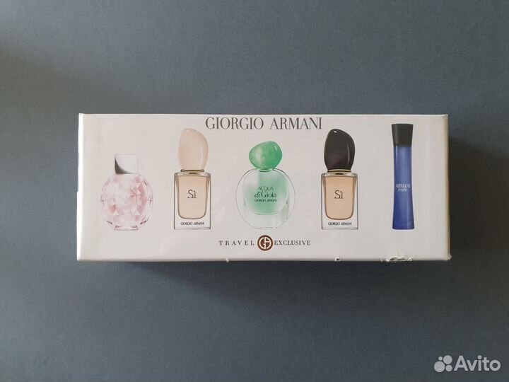 Трэвел-набор духи Giorgio Armani Travel Exclusive