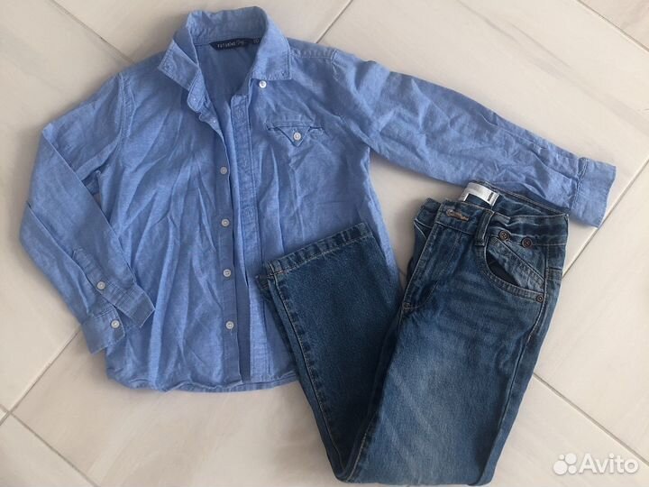 Пакетом на мальчика 110-116-122