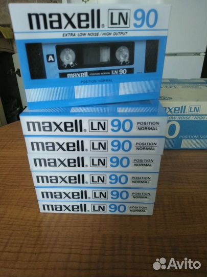Аудиокассеты maxell