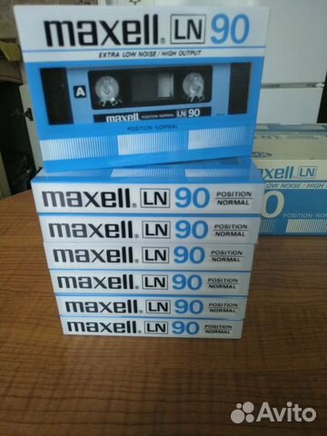 Аудиокассеты maxell