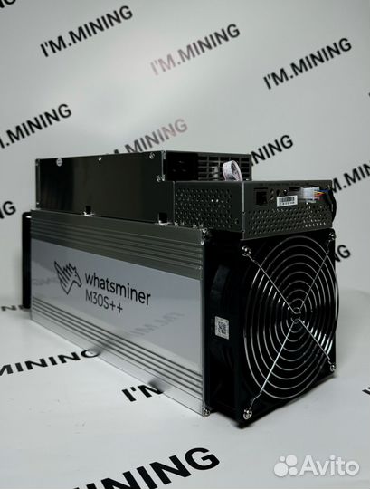 Whatsminer M30S++ 102/104/106/108th в отличном состоянии