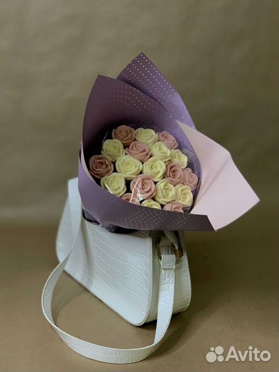 Шоколадные цветы