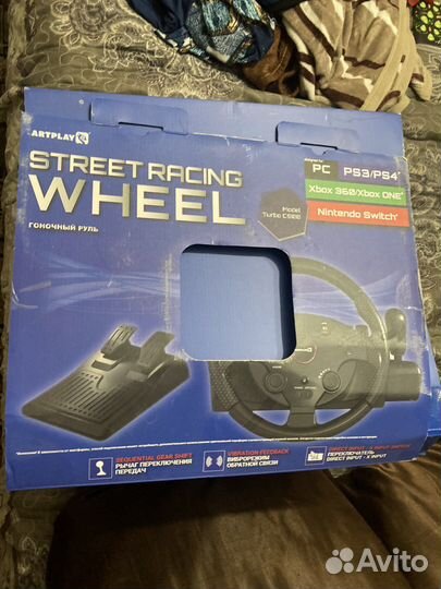 Руль artplays street rasing wheel model turbo c900