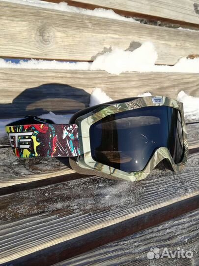 Снегоходные очки torrhet yh-80 camo