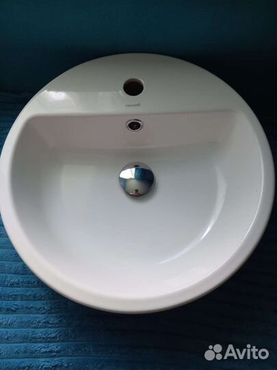 Раковина в ванную накладная бу