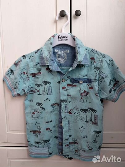 Рубашка с коротким рукавом 120 см