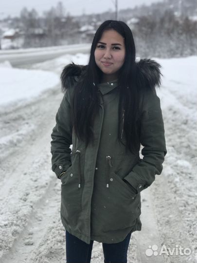 Зимняя парка hm