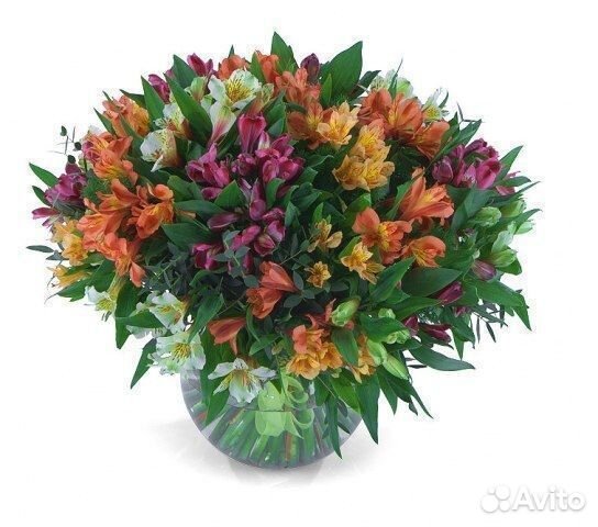 Букет из альстромерий цветы