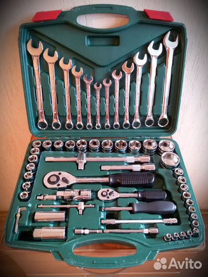 Набор инструментов 61 предмет новый