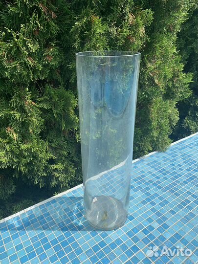 Ваза интерьерная стеклянная