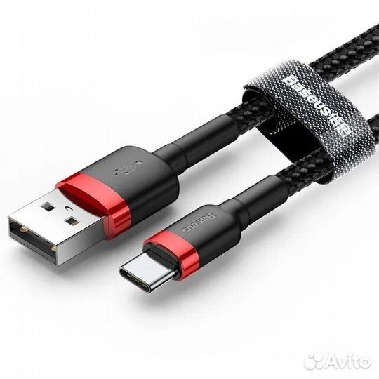 Baseus кабель 3А 2 метра USB Type-C