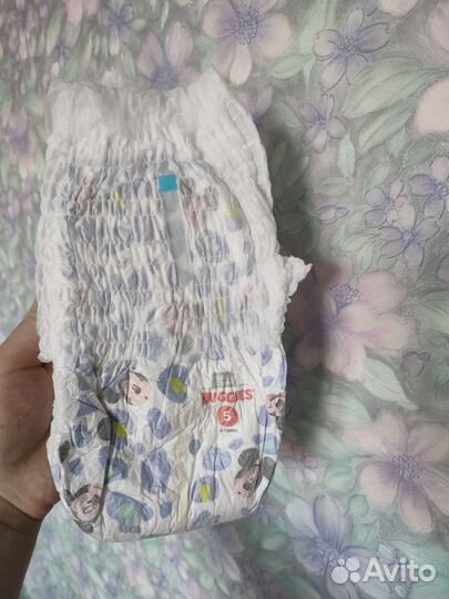 Подгузники трусики huggies 5 для девочки