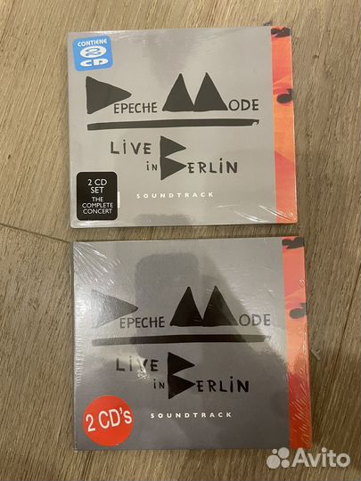 Depeche mode live in Berlin CD Argentina/Mexico