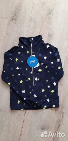 Толстовка Lassie р.128 флисовая новая