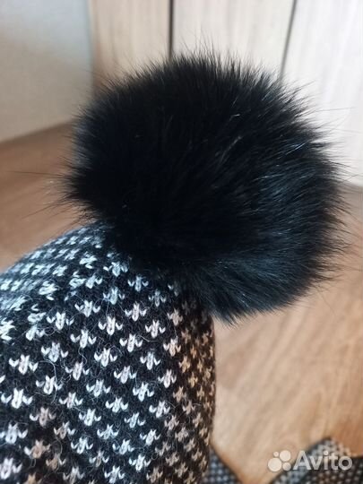 Комплект шапка и шарф женские