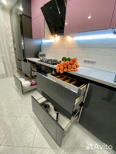 Кухня под потолок из мдф на заказ