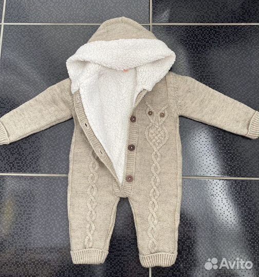 Комбинезон шерстяной 6-9 месяцев