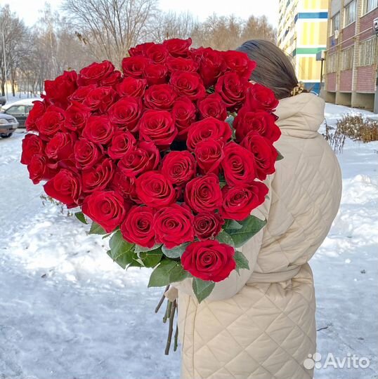 Красные розы Цветы Доставка